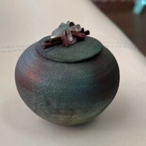 Jeremy Diller Raku Dream Jar